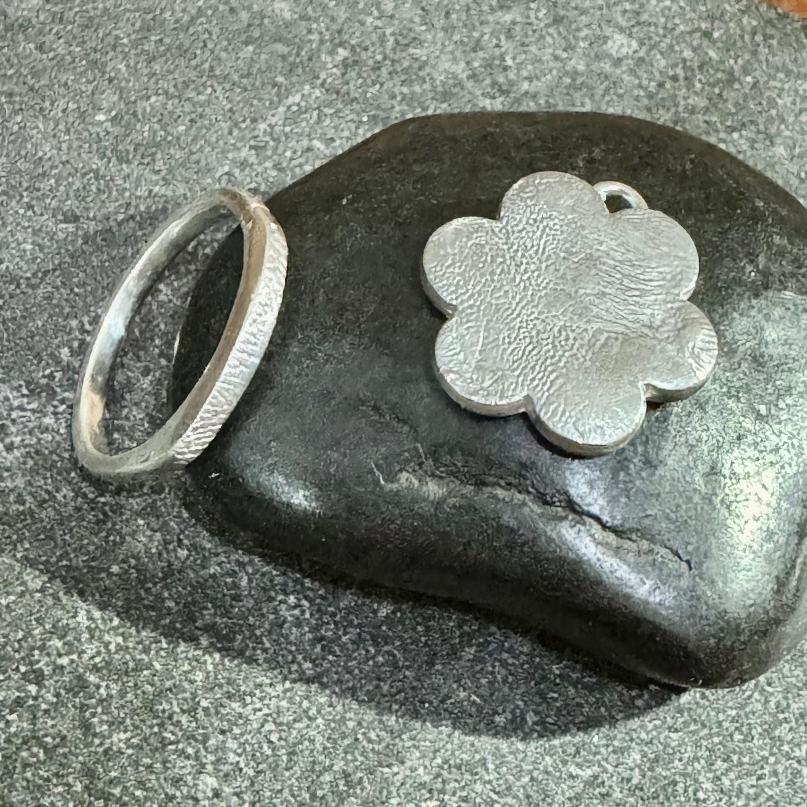 Silver nose and paw print keepsakes